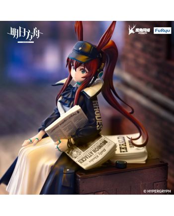 Figurine Amiya Newsgirl Arknights par Furyu - vue de profil