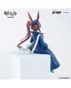Amiya Newsgirl Arknights - vue arrière de la figurine Furyu