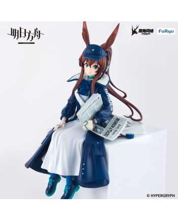 Statuette Amiya Newsgirl 16cm - détail de la base et des accessoires