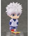 Figurine Nendoroid Killua Zoldyck Hunter Exam - Hunter x Hunter Goodsmile - détail du visage