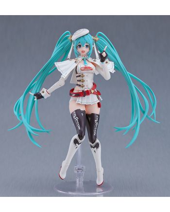 Figurine Hatsune Miku Racing Miku 2023 Plamatea vue de face