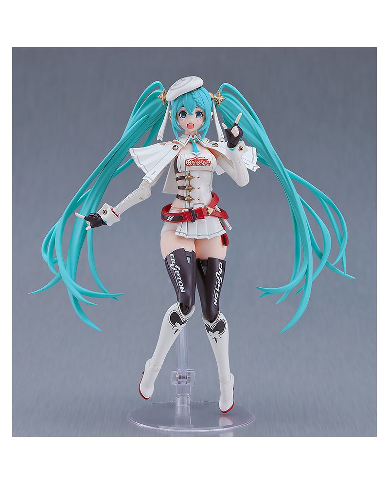 Figurine Hatsune Miku Racing Miku 2023 Plamatea vue de face