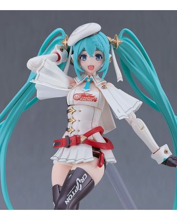 Figurine Racing Miku 2023 licence Hatsune Miku vue de profil
