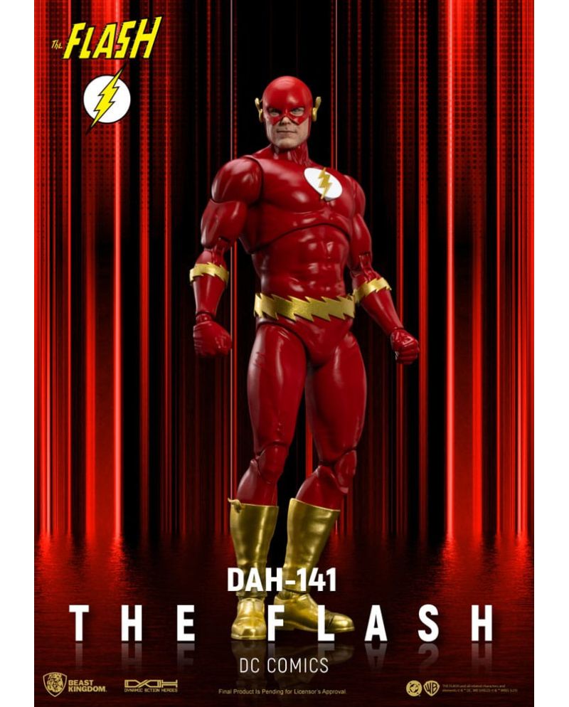Figurine DC Comics The Flash Beast Kingdom 20 cm - vue de face