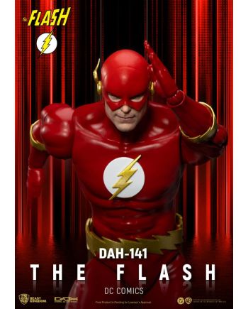 Figurine The Flash Beast Kingdom - détail du visage