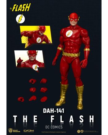 Figurine The Flash DC Comics - détail du socle