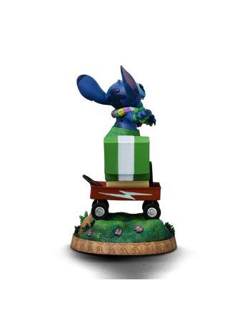 Figurine Disney Hula Stitch 17cm vue de profil
