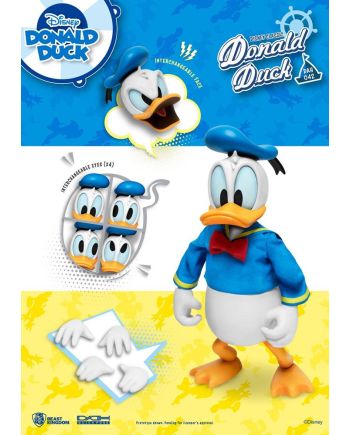 Figurine Donald Duck Dynamic Action Heroes 1/9 16cm Beast Kingdom - détail articulation