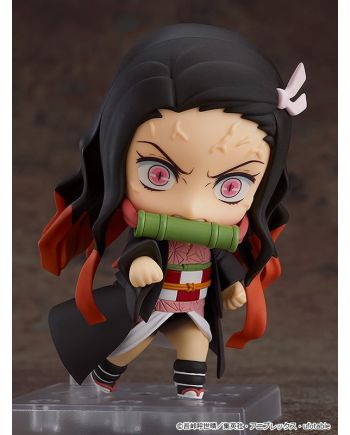 Figurine Nendoroid Nezuko Kamado Demon Slayer détail du visage