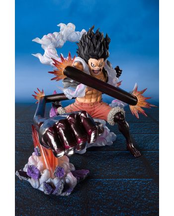Figurine Luffy Gear 4 King Cobra Figuarts Zero Bandai - vue de face