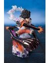 Figurine One Piece Luffy Gear 4 - vue de profil