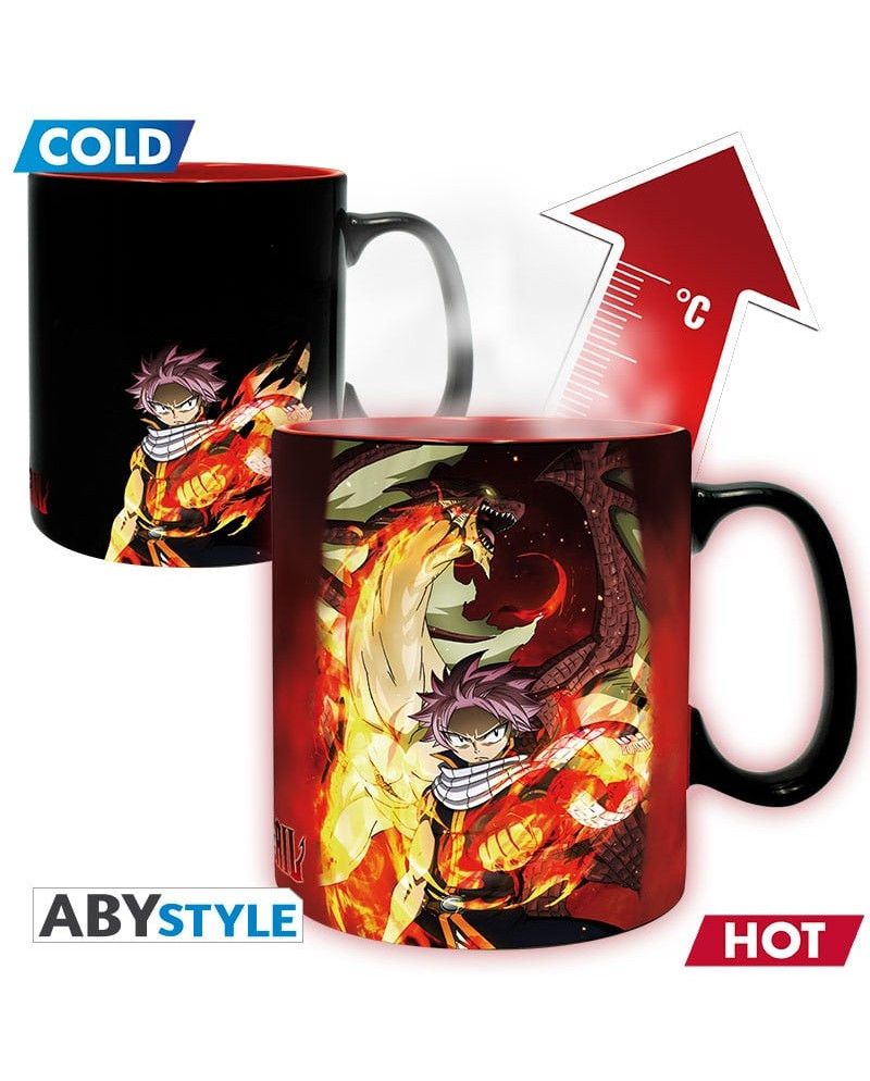FAIRY TAIL - Natsu & Lucy - Mug Heat Change 460ml