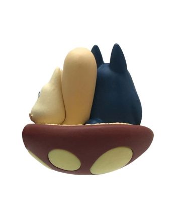 Figurine Totoro Kumukumu Petite Pause Mon Voisin Totoro Benelic vue de profil