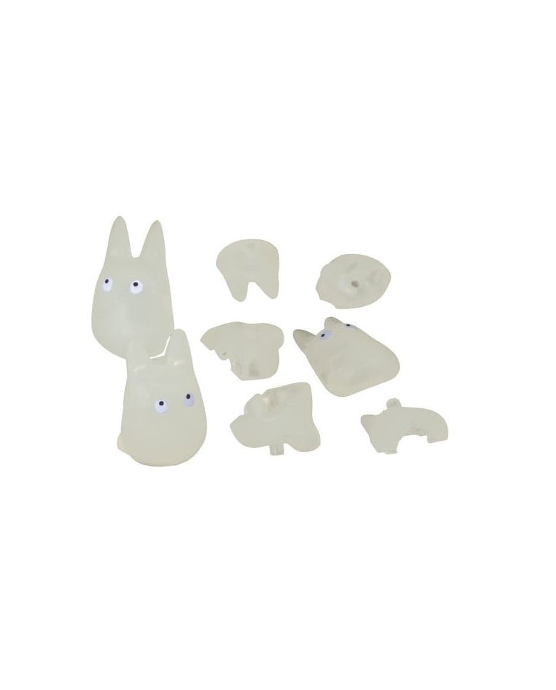 Figurine Totoro Blanc Kumukumu 4,5 cm - Mon Voisin Totoro - vue principale