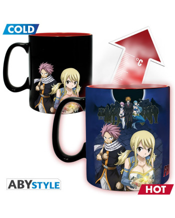 FAIRY TAIL - Natsu & Lucy - Mug Heat Change 460ml