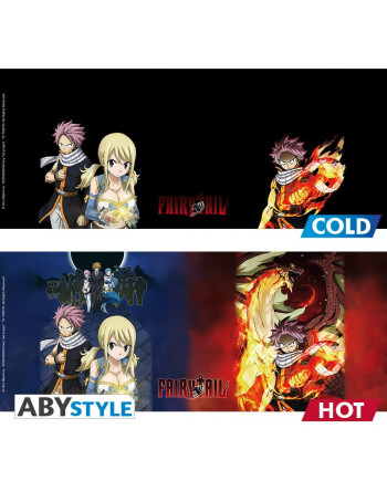 FAIRY TAIL - Natsu & Lucy - Mug Heat Change 460ml