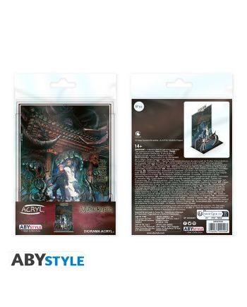 Vue détaillée du diorama acrylique JUJUTSU KAISEN ABYstyle