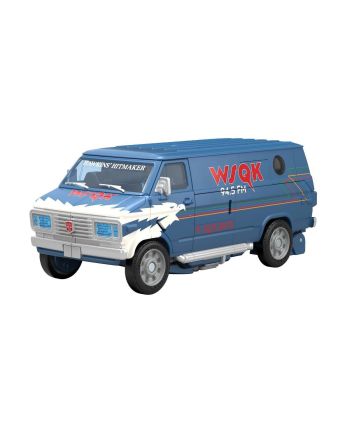 Vue complète de la figurine Transformers x Stranger Things 15 cm