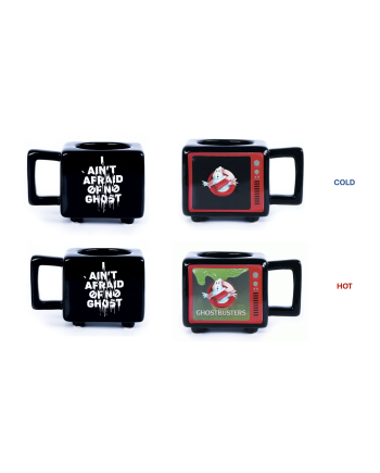 GHOSTBUSTERS - I Ain't Afraid - RETRO TV Heat Change Mug 500ml