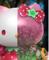 Figurine Hello Kitty Floral Daydream Series 15cm vue de profil