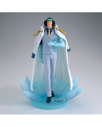 Figurine Kuzan One Piece The Shukko Logia 19cm Banpresto - vue de profil