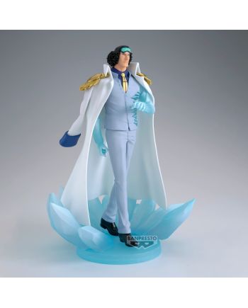 Figurine Kuzan One Piece The Shukko Logia 19cm Banpresto - vue arrière