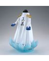Figurine Kuzan One Piece The Shukko Logia 19cm Banpresto - détail du visage