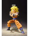 Figurine S.H. Figuarts Super Saiyan 3 Son Goku Dragon Ball Z - vue de profil