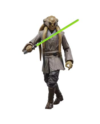 Figurine Kit Fisto Hasbro vue arrière articulation et finitions