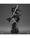 Statuette Miles Morales BDS Art Scale 1/10 Iron Studios - vue arrière