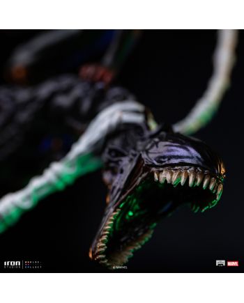 Statuette Miles Morales BDS Art Scale 1/10 Iron Studios - détail du socle