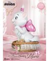 Figurine Marie Les Aristochats Beast Kingdom détail du visage et du panier de fleurs