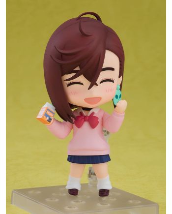 Figurine Nendoroid Momo de Dandadan - detail du visage et du style chibi