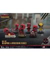 Set de 6 figurines Mini Egg Attack Deadpool & Wolverine par Beast Kingdom, licence Marvel