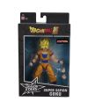 Figurine Goku Super Saiyan Dragon Stars 17cm Bandai Red - vue face