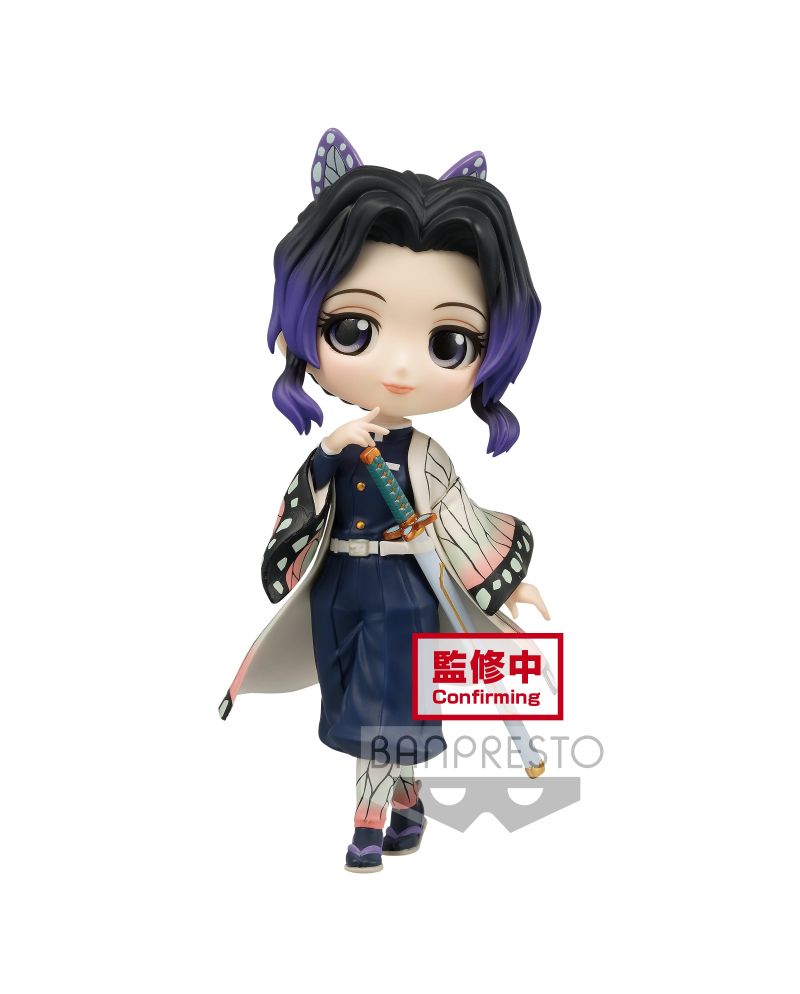 Figurine Shinobu Kocho Q Posket Ver.A 14cm - Demon Slayer - vue de face