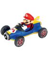Détail figurine Luigi Pull Back Action Mario Kart 8 Carrera