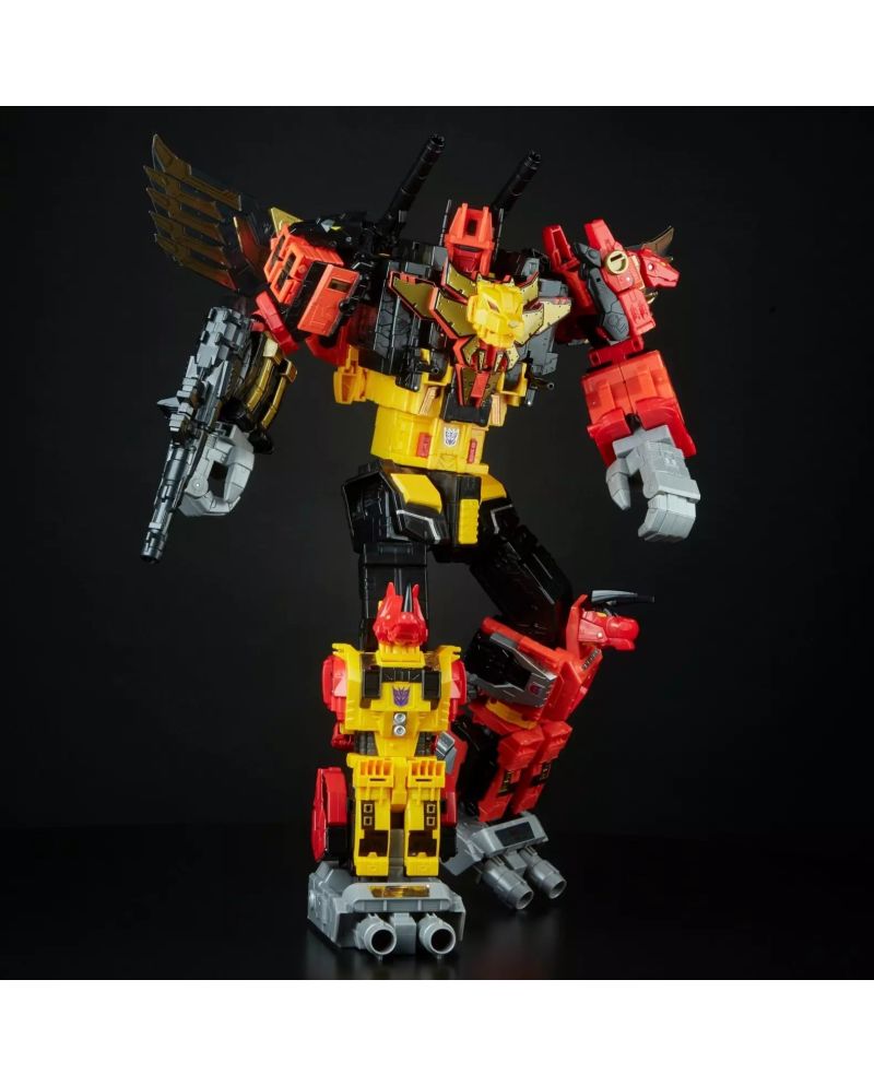 Figurine Transformers Titan Class Predaking Power of the Prime 45cm vue de face