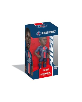 Figurine Minix Mendes PSG, détail du visage et de l'uniforme