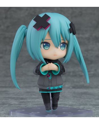 Figurine Nendoroid Hatsune Miku Shuttered Sekai vue de dessus
