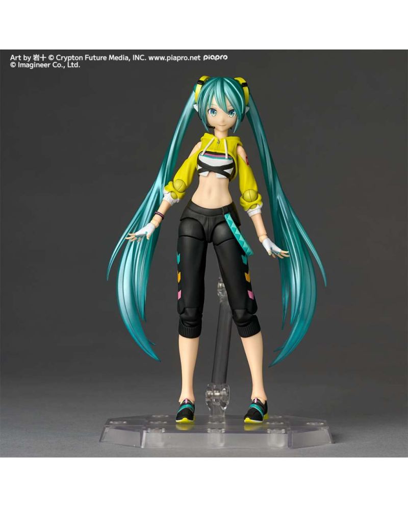 Figurine Hatsune Miku Boxing Version Revoltech A.Y. 15cm - vue de face