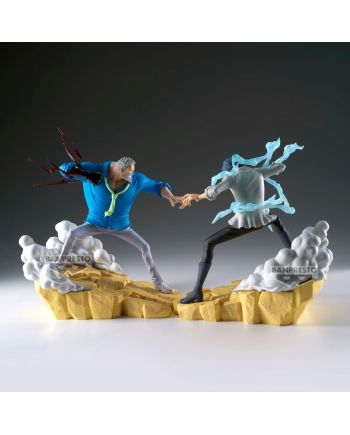 Figurine Monkey D. Garp 19cm Banpresto - vue de dos