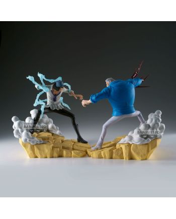 Figurine Kuzan Senkozekkei 1/2 17cm - One Piece - Banpresto, détail de la sculpture