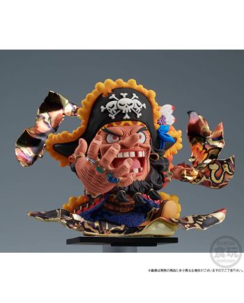 Figurine Marshall D. Teach One Piece Banpresto sur socle