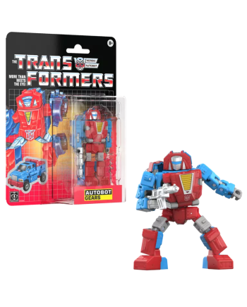 Figurine Transformers G1 Autobot Gears rétro 13 cm - vue principale