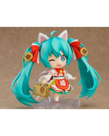 HATSUNE MIKU - Maneki Miku - Figurine Nendoroid 10cm - vue de face