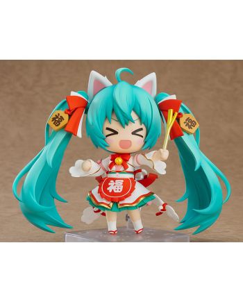 HATSUNE MIKU - Maneki Miku - Figurine Nendoroid 10cm - vue de profil
