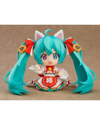 HATSUNE MIKU - Maneki Miku - Figurine Nendoroid 10cm - vue de detail