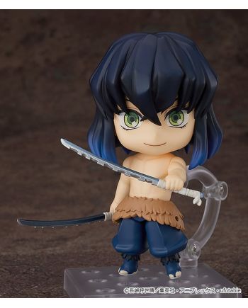 Figurine Nendoroid Inosuke Hashibira Demon Slayer de face