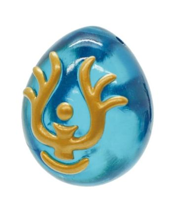 Figurine Cristal Volant Kumukumu 14,5cm - Le Château dans le Ciel Ghibli - vue de face